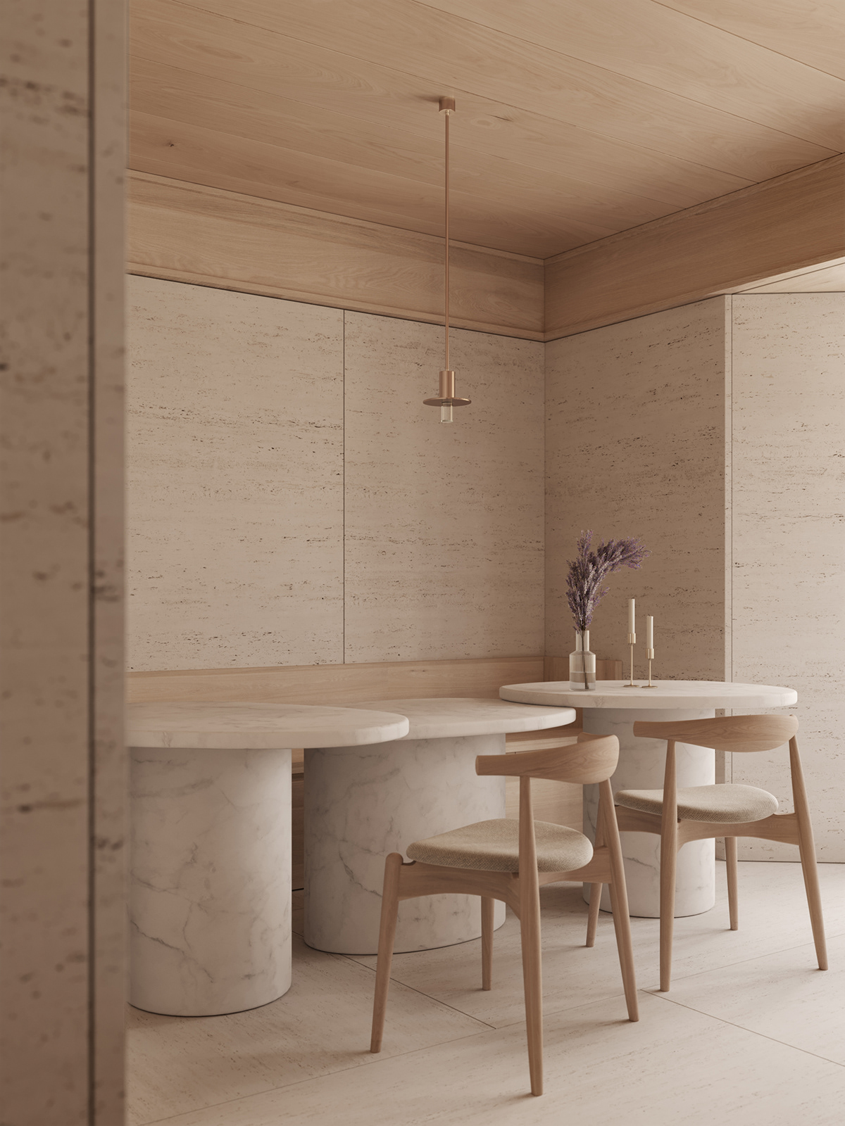 Interior design，woodiness，Clay，