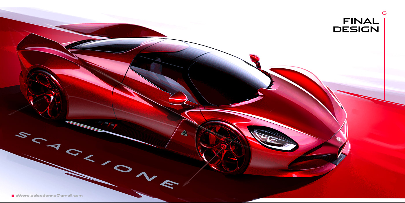 Sports car，gules，concept，