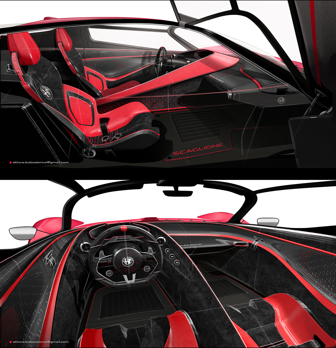 Sports car，gules，concept，