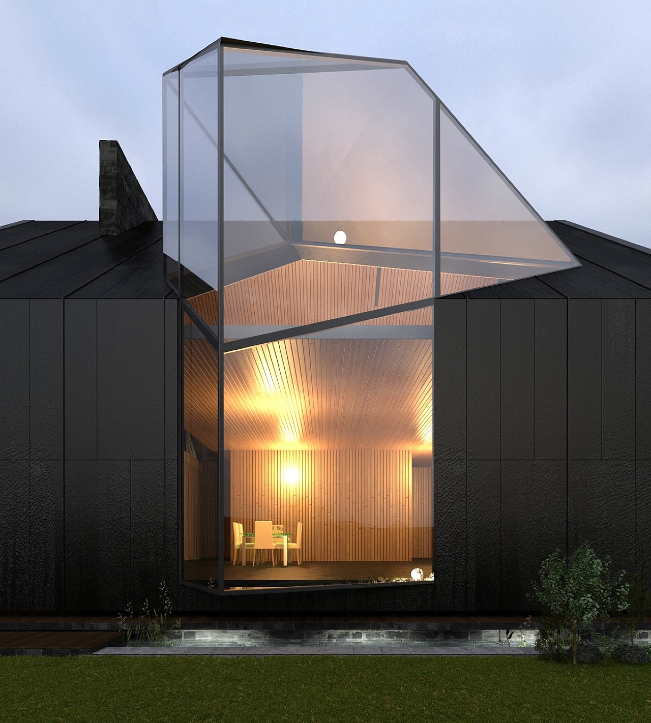 Architecture，skylight，Glass，