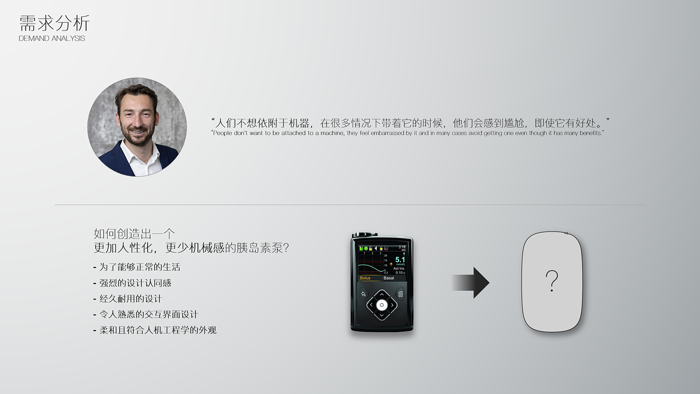 医疗产品，糖尿病，胰岛素泵，人性化，