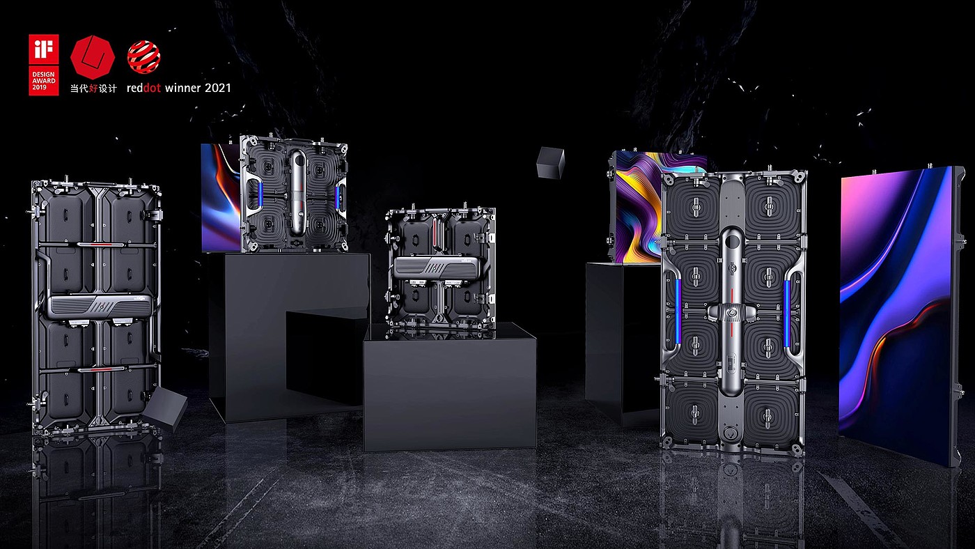 2021 red dot product design award，Alpha LED Display，led，display，