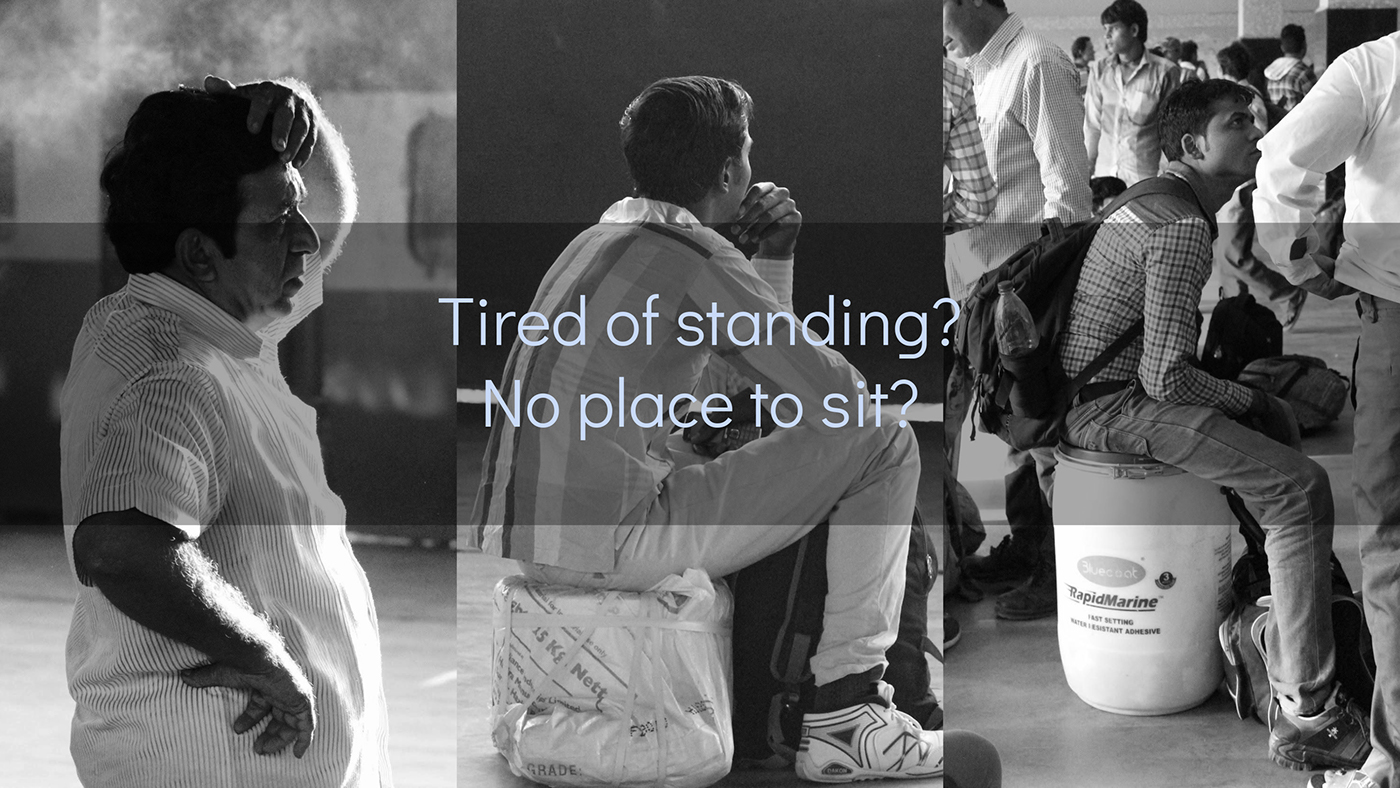 Spyne，Cool red，Portable，chair，