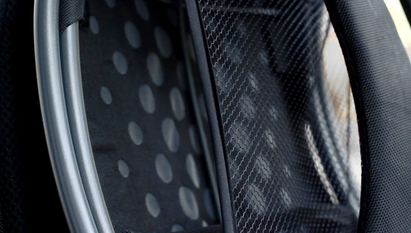 Spyne，Cool red，Portable，chair，