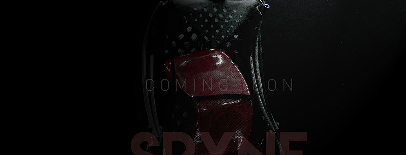 Spyne，Cool red，Portable，chair，