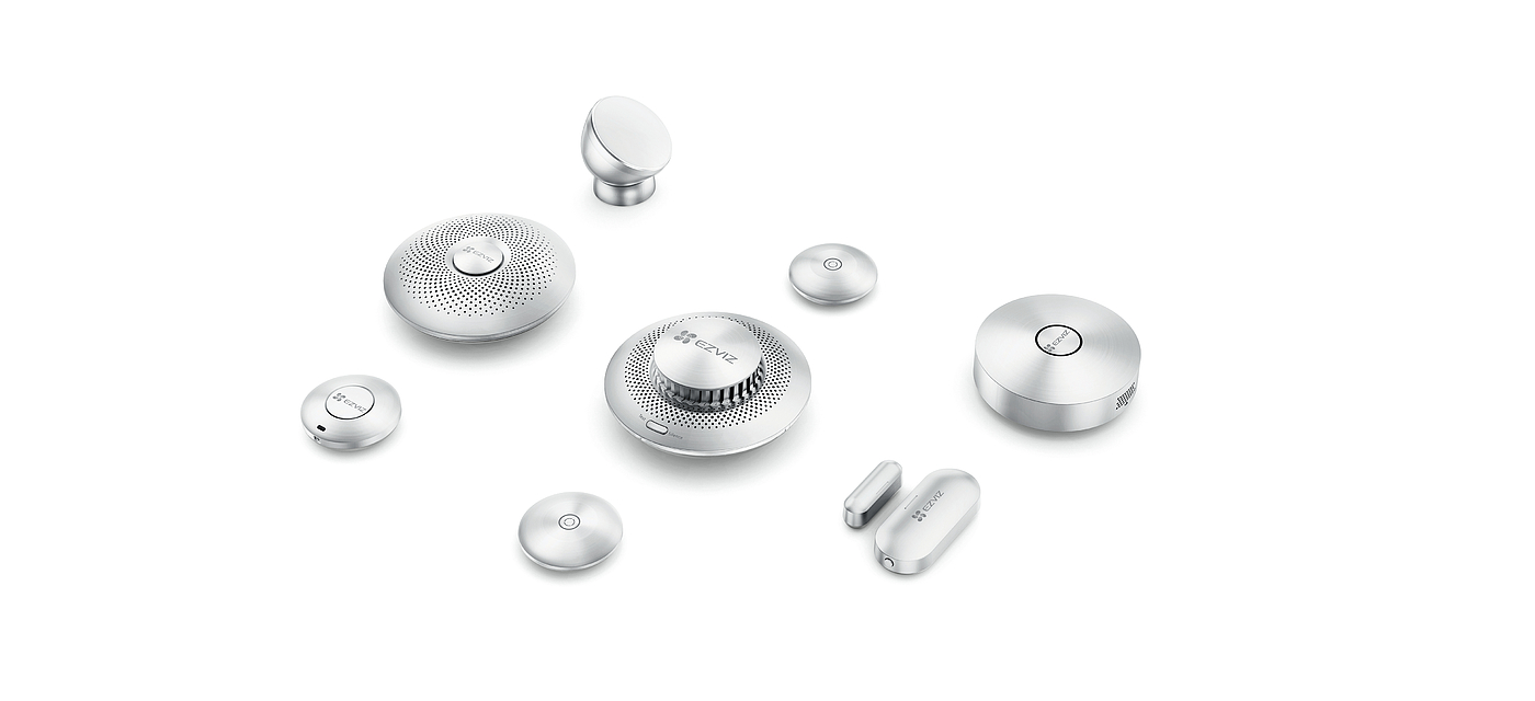 2021 red dot product design award，intelligent sensor，EZVIZ，