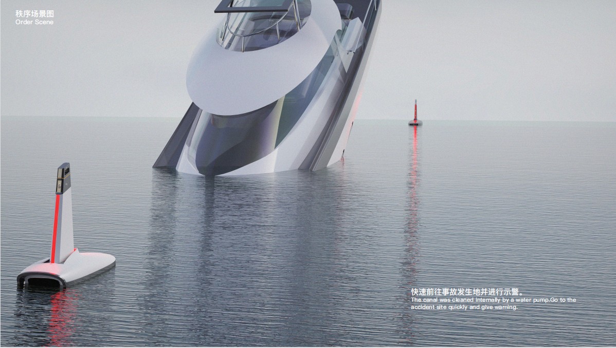 Water order maintenance and garbage cleaning equipment，