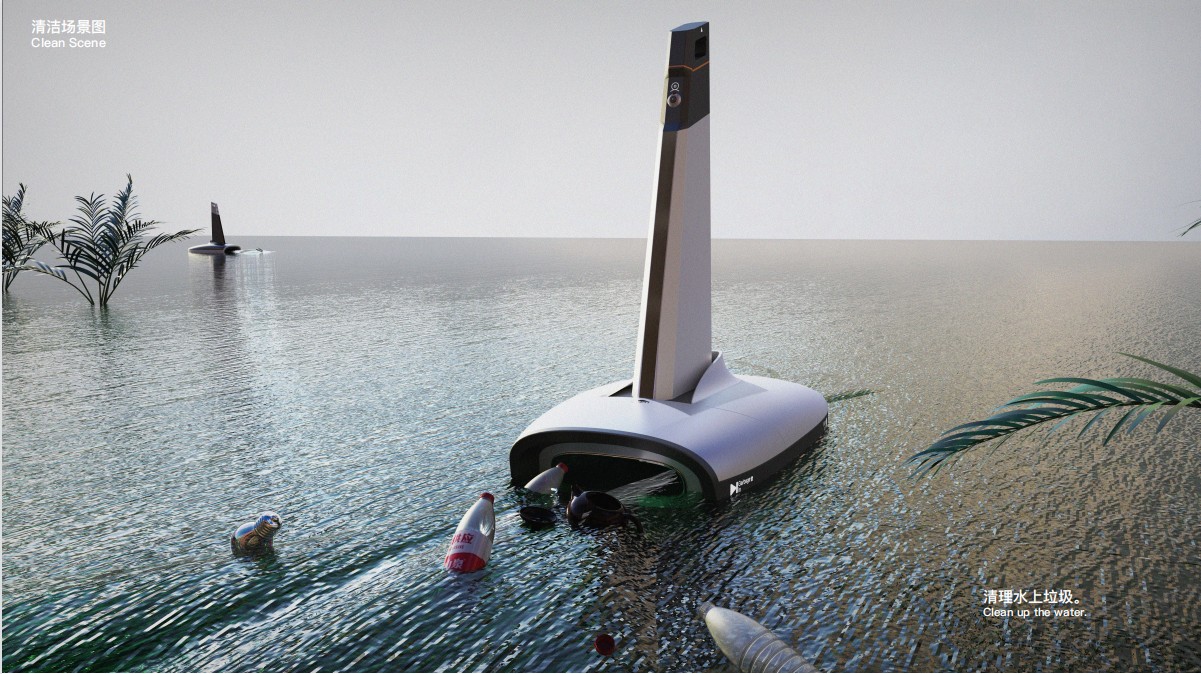 Water order maintenance and garbage cleaning equipment，