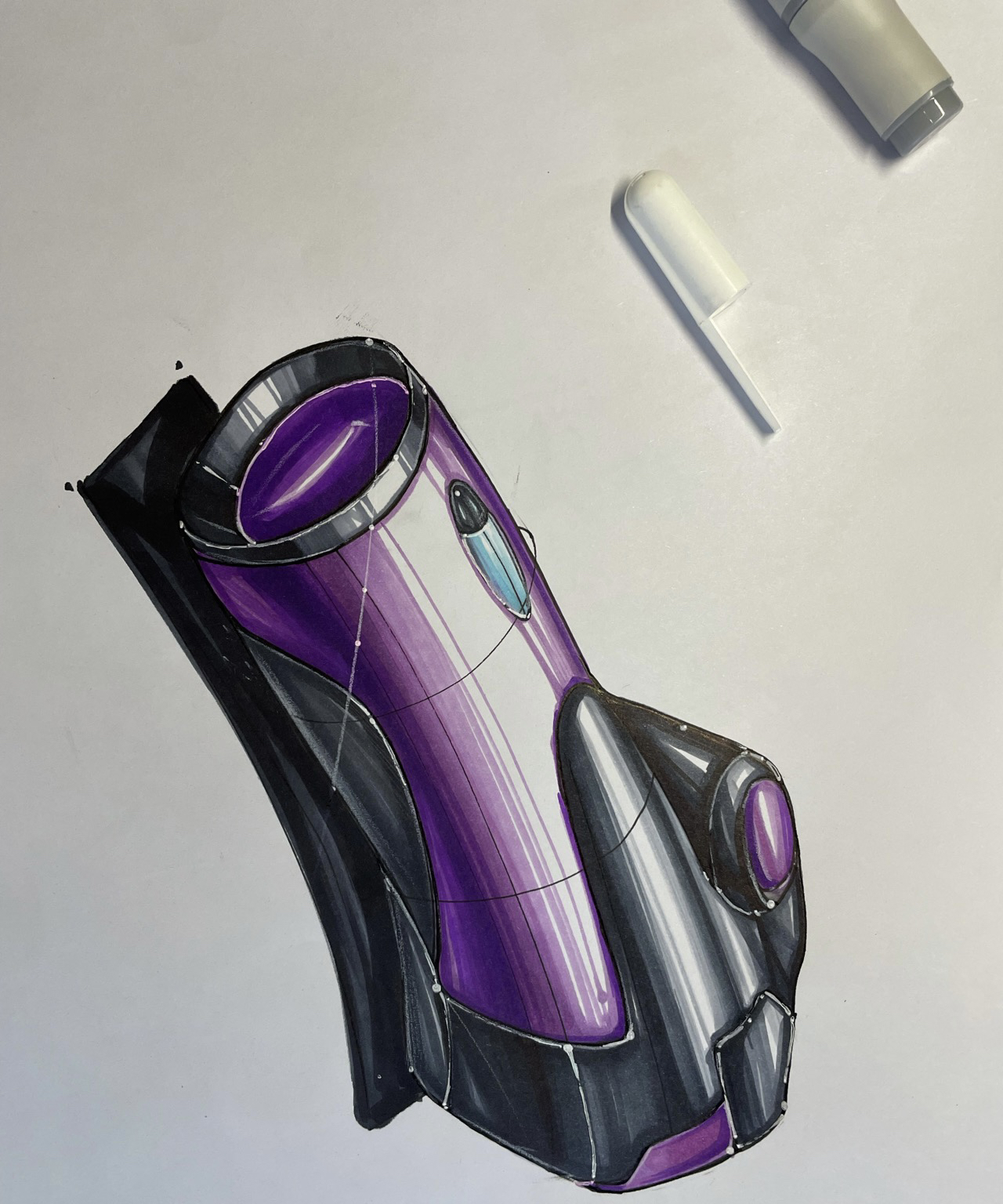 Hand drawn monomer，