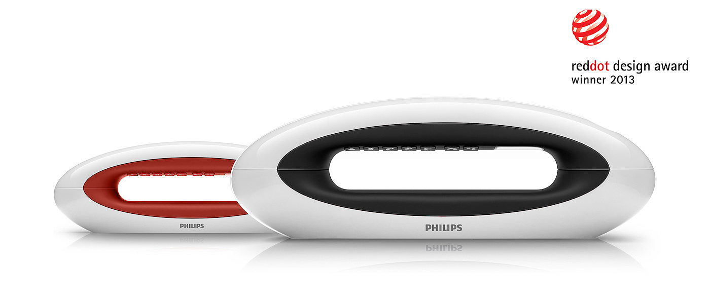 philips，M5 MIRA，无绳电话，2013红点，飞利浦，