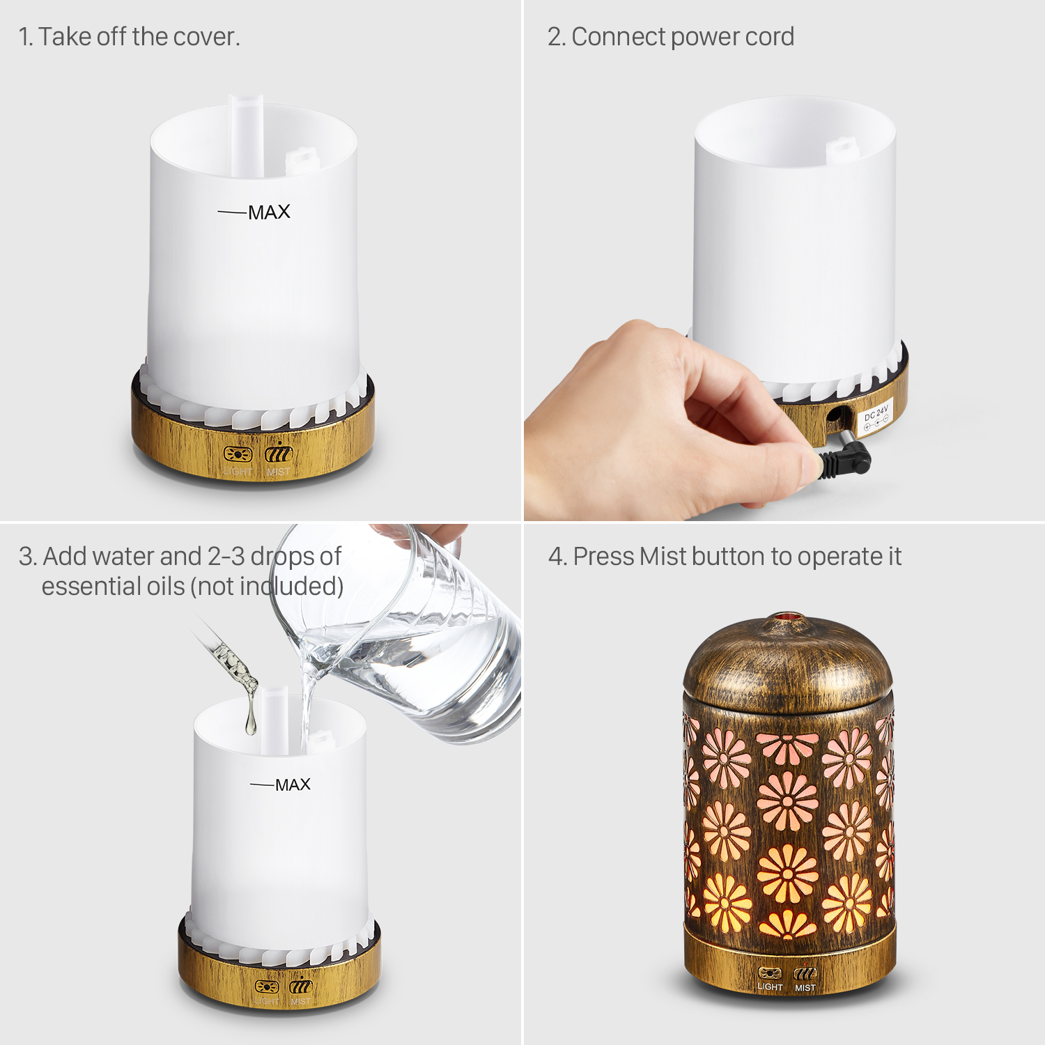 Aromatherapy humidifier，