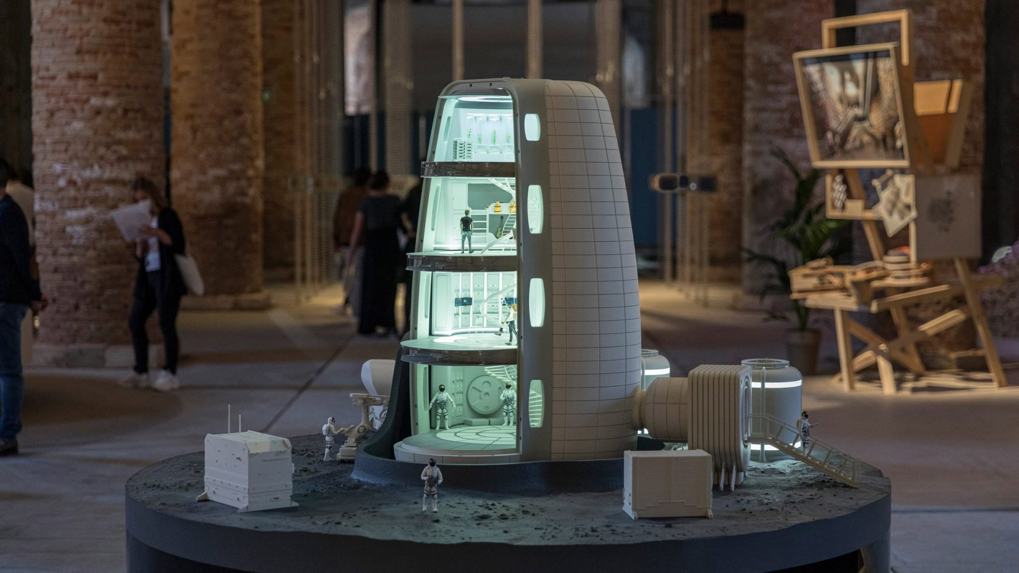 conceptual design，Lunar architecture，Module design，