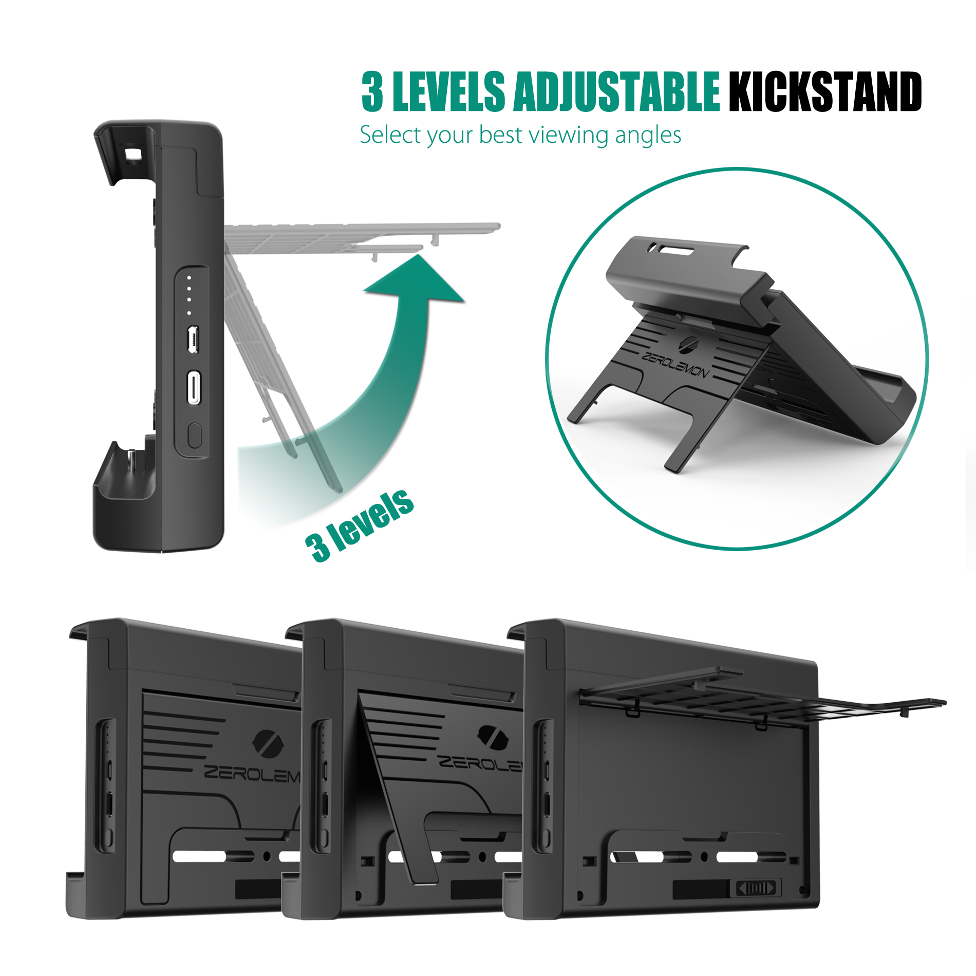 portable source，Back clip battery，