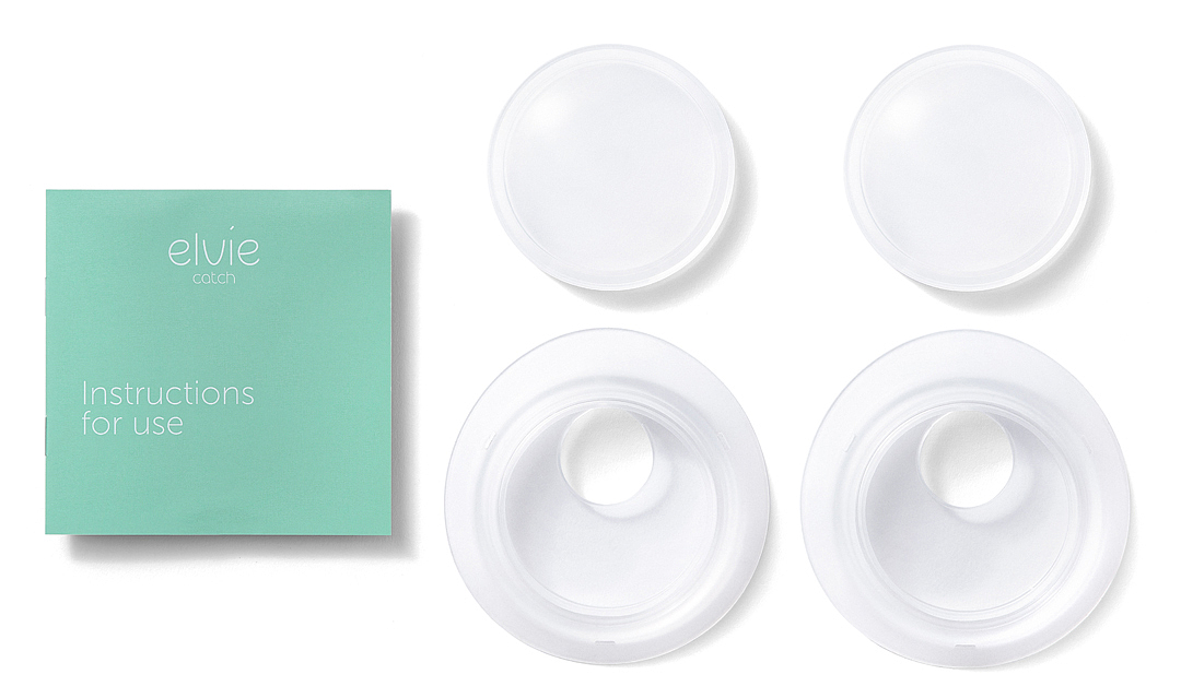 2021 red dot product design award，Elvie Catch，Breast milk collection cup，