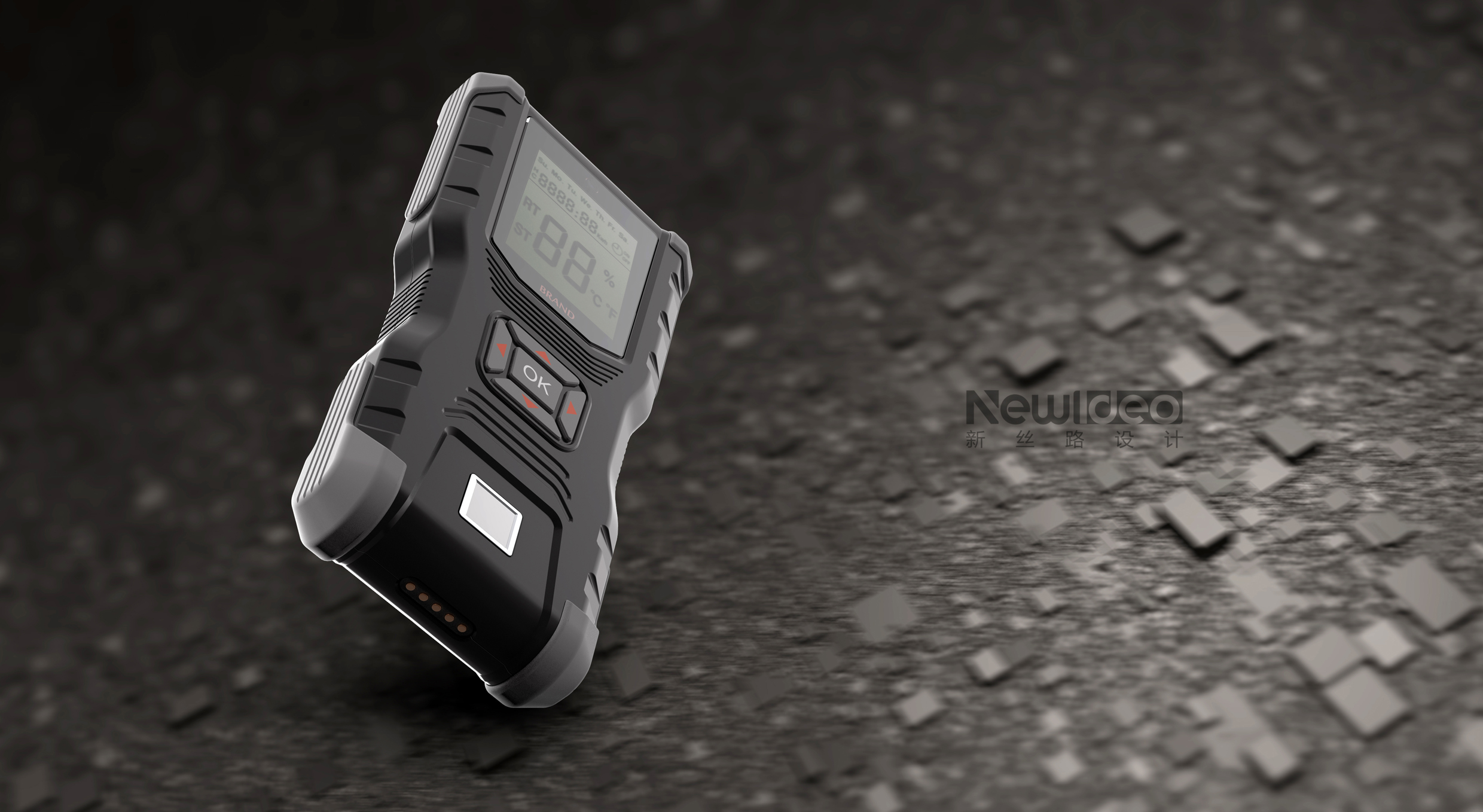 Professional equipment，ID design，Appearance design，Handheld terminal，Tough，