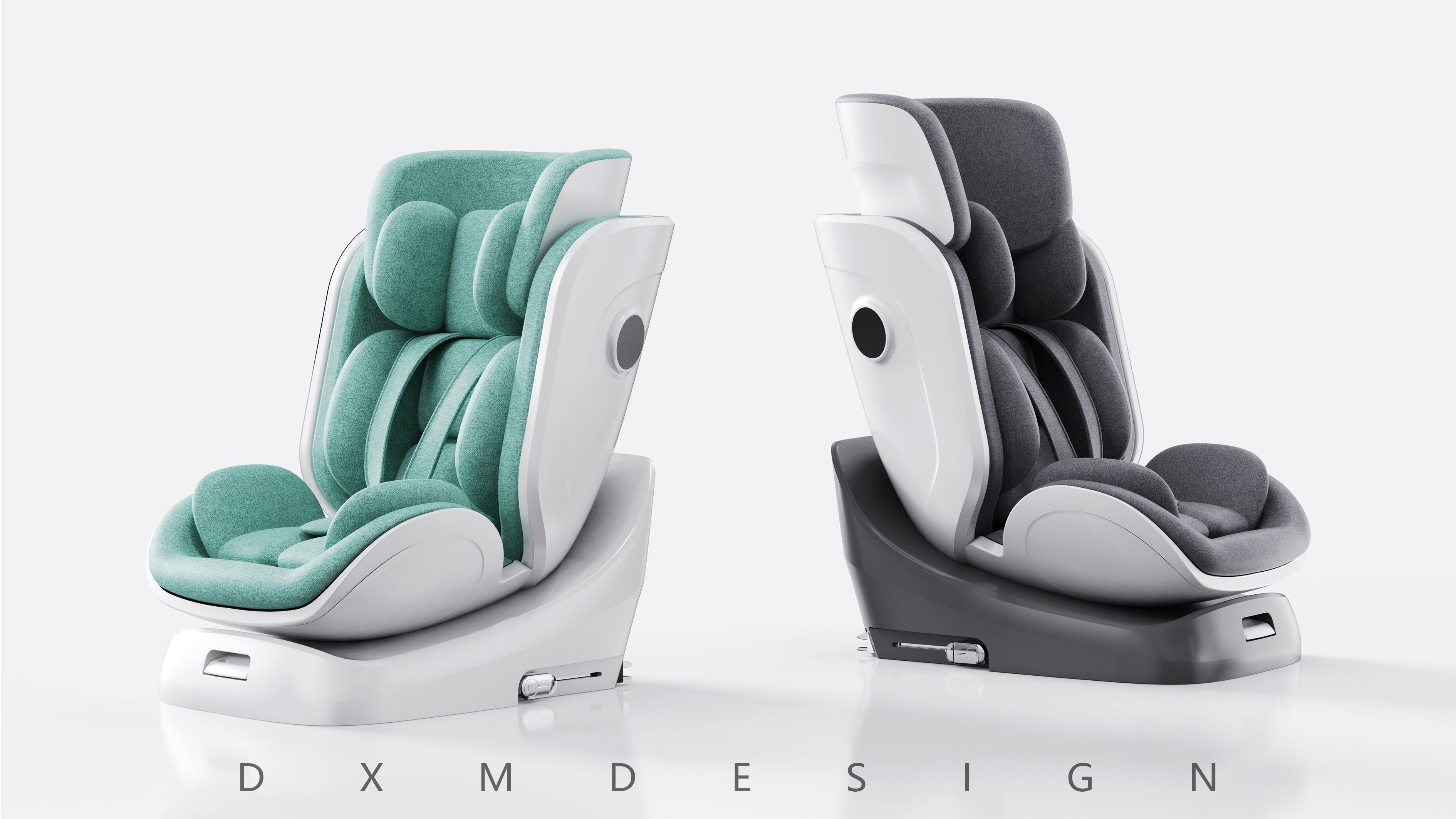 Point line surface design / industrial design / child safety seat，