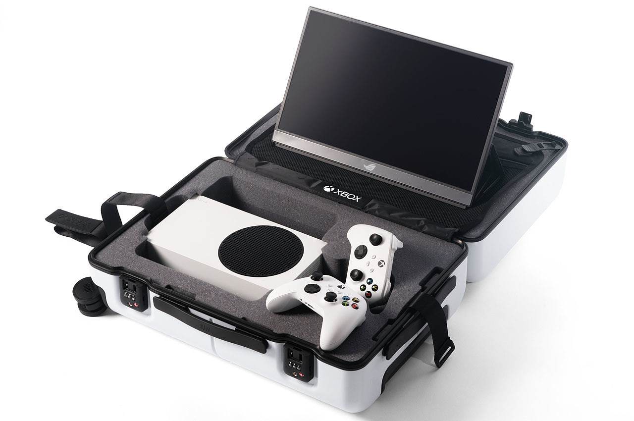 Xbox collection，trunk，S SUITCASE，packing，