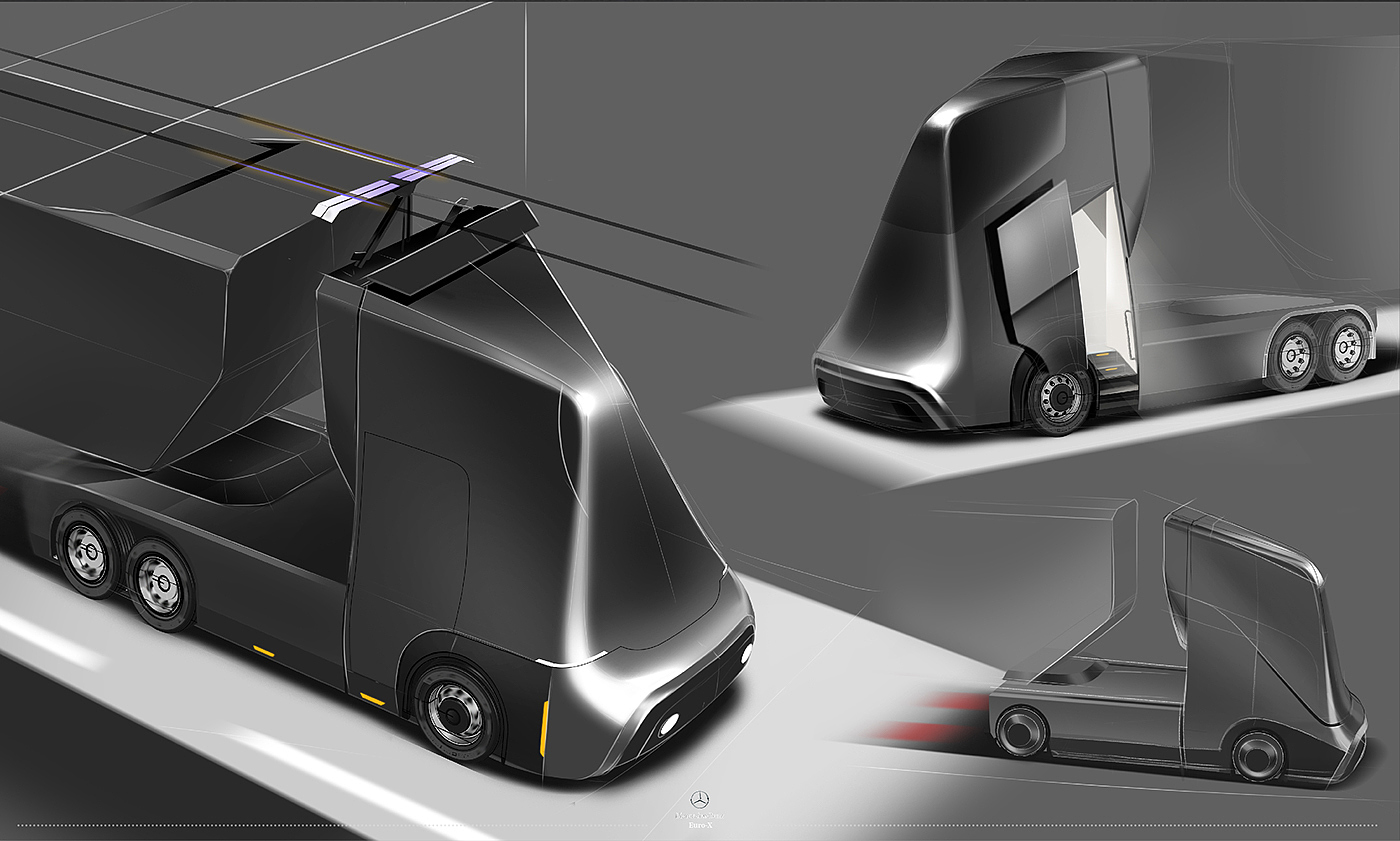 automation，Industry，vehicle，Benz，concept，