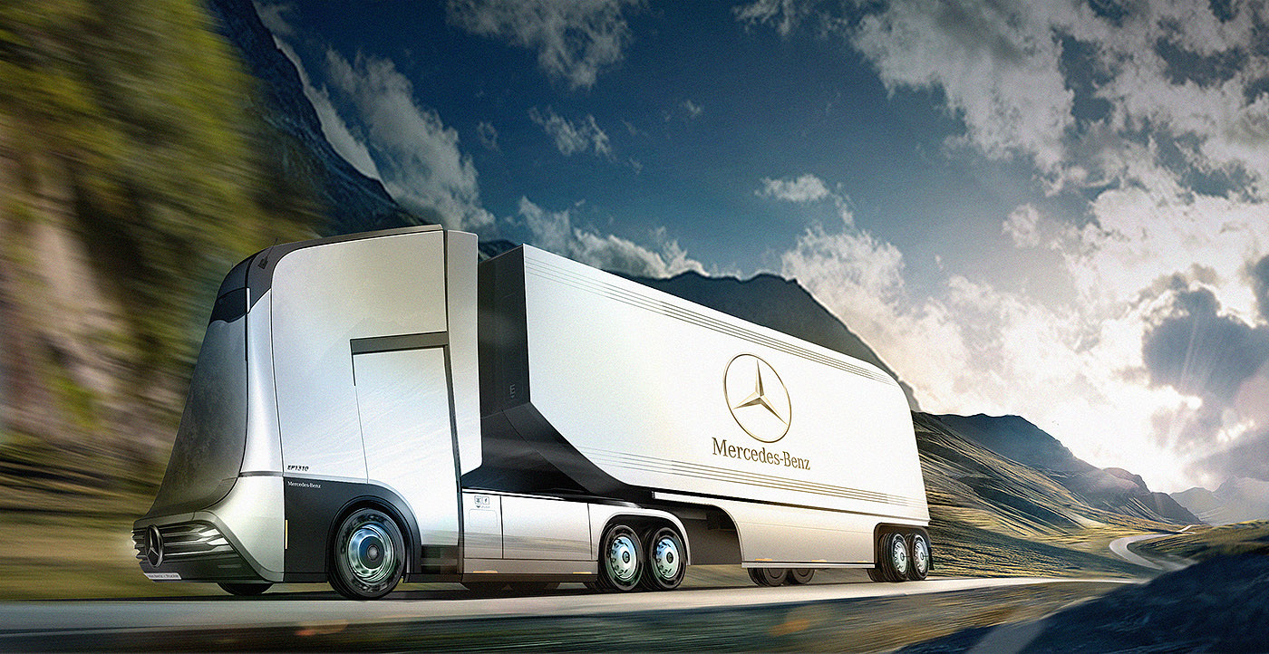 automation，Industry，vehicle，Benz，concept，
