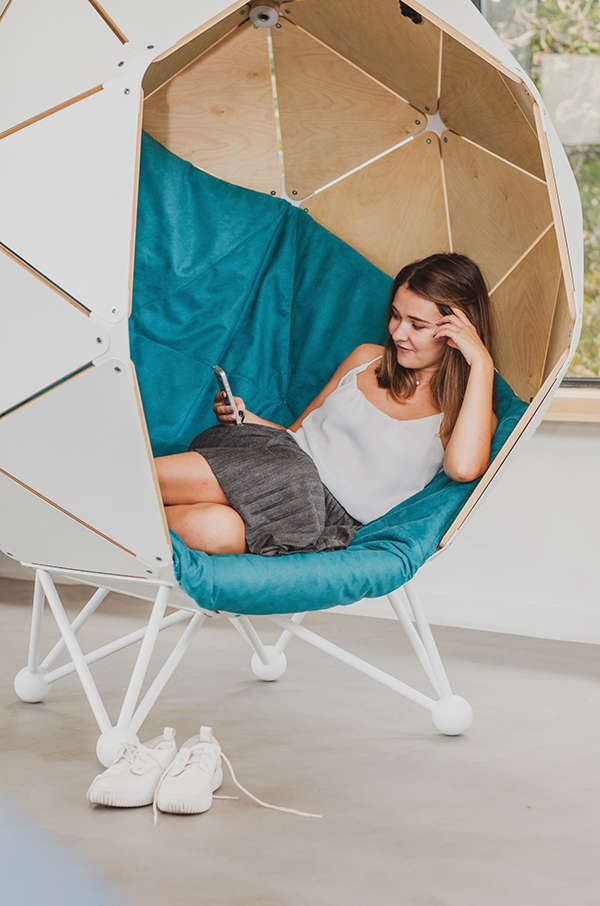 chair，private，leisure time，Privacy，bionics，