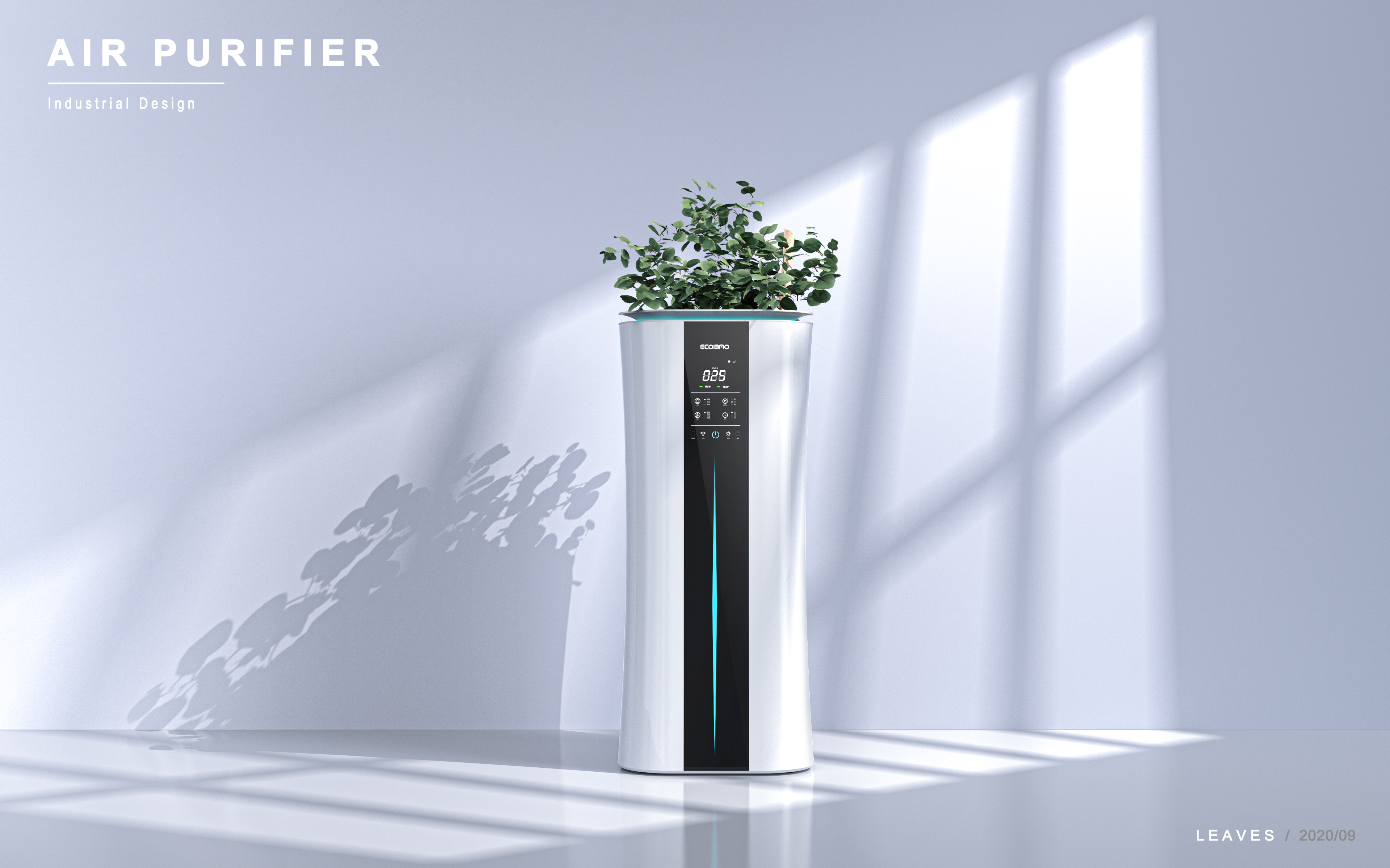 Household appliances，industrial design，air cleaner，product design，