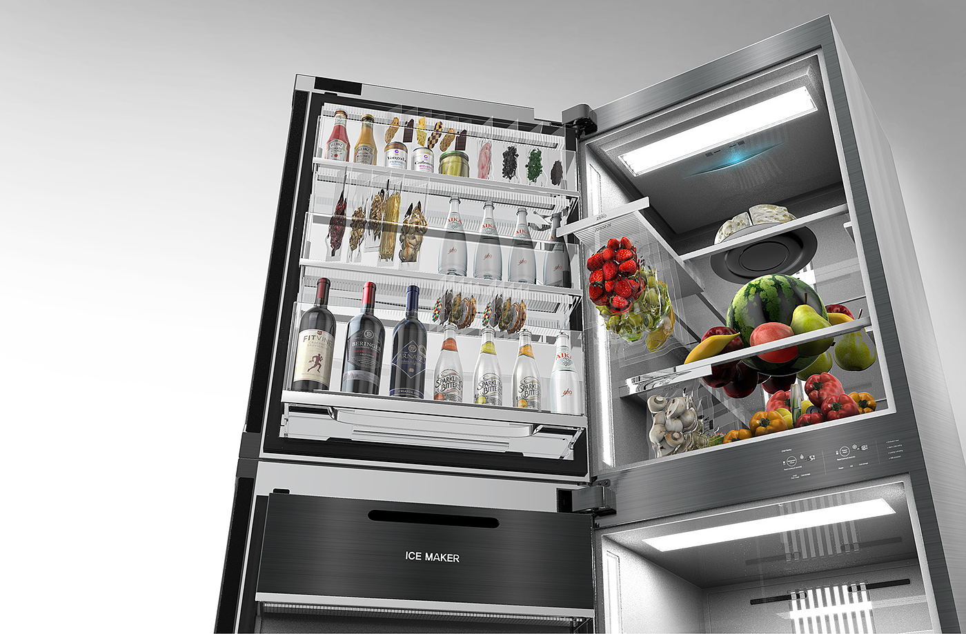 Refrigerator，zero，Redefine，Smart refrigerator，
