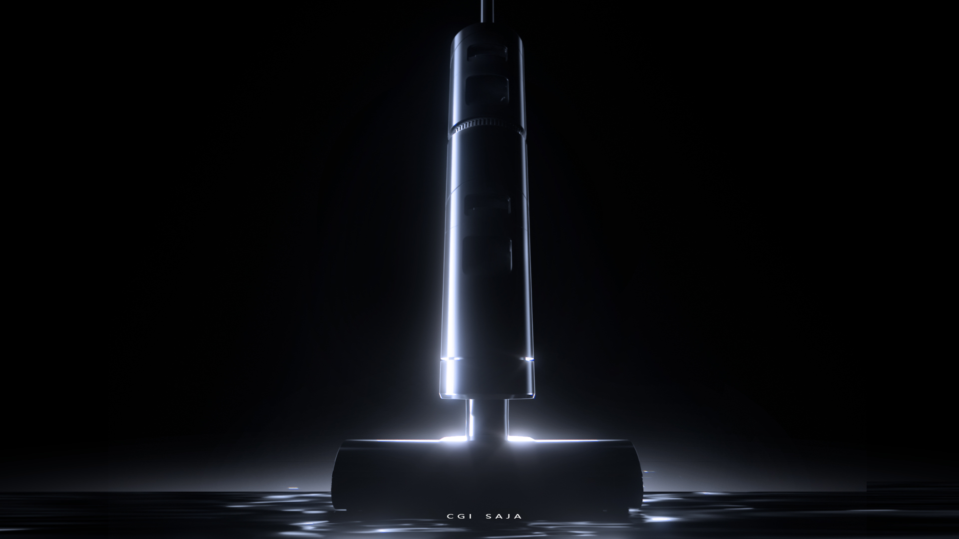 Washing machine，sweeping machine，Product rendering，cgi，