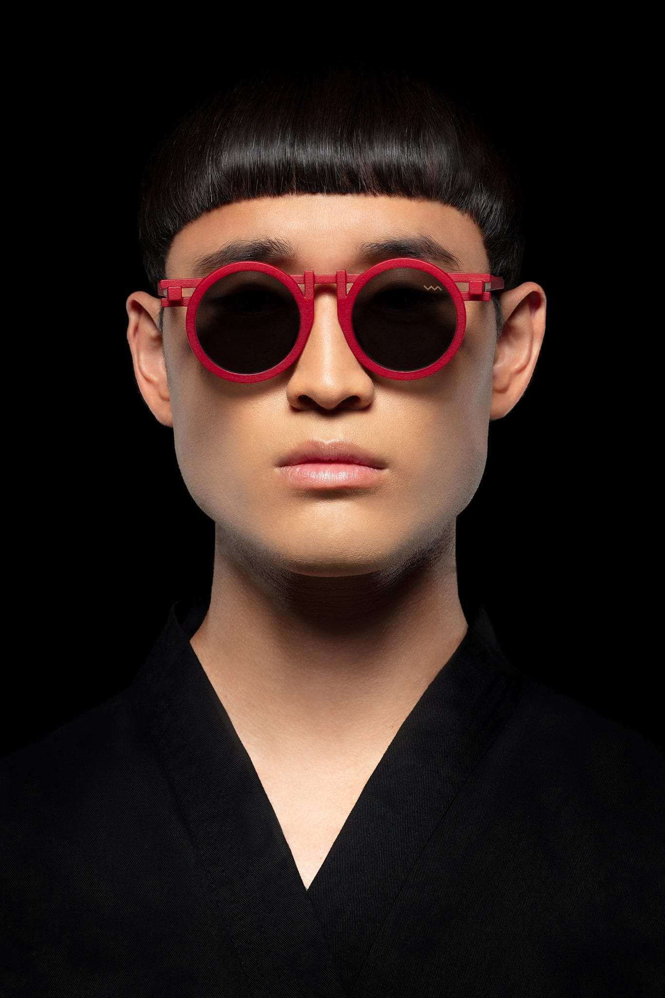3D printing，VR glasses，fashion，Castor bean，gules，