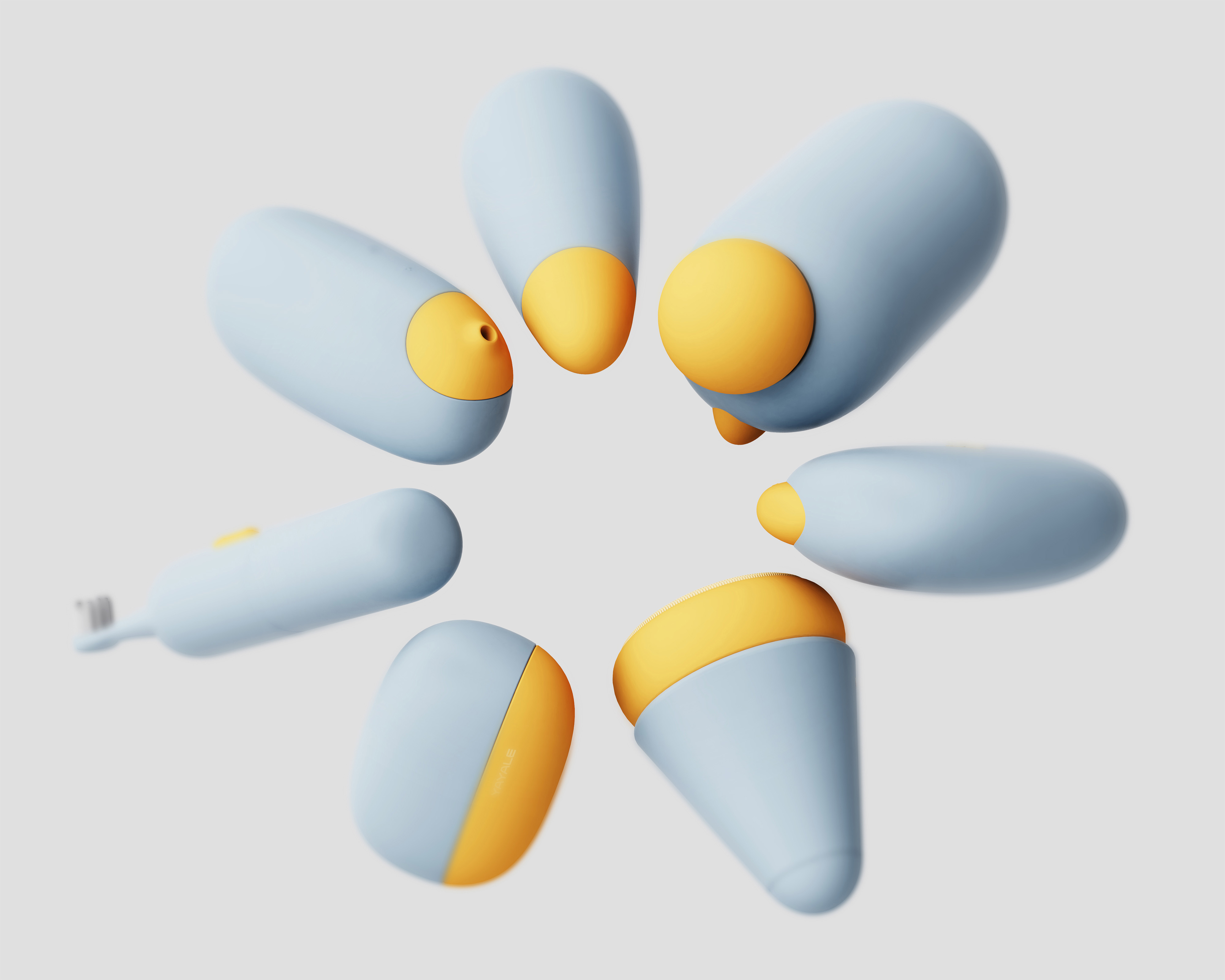 Personal care products，Sprouting beans begin to bloom，Soft silicone material，cmf，young，Xiaoming Sugar Design，XMTDESIGN，