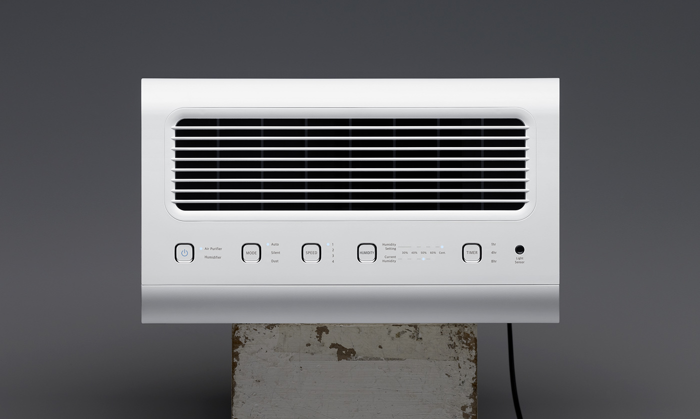 air cleaner，purify，smog，formaldehyde，white，