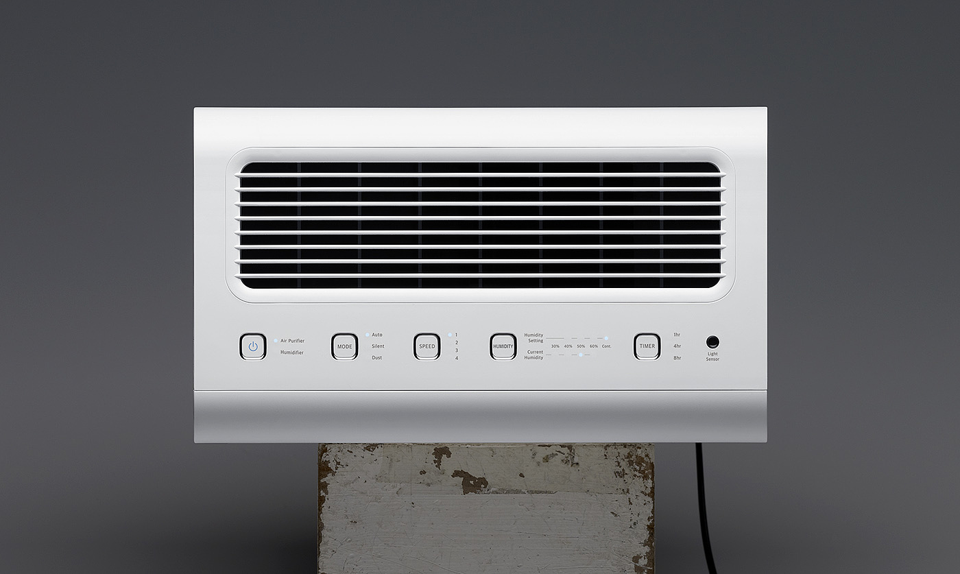 air cleaner，purify，smog，formaldehyde，white，