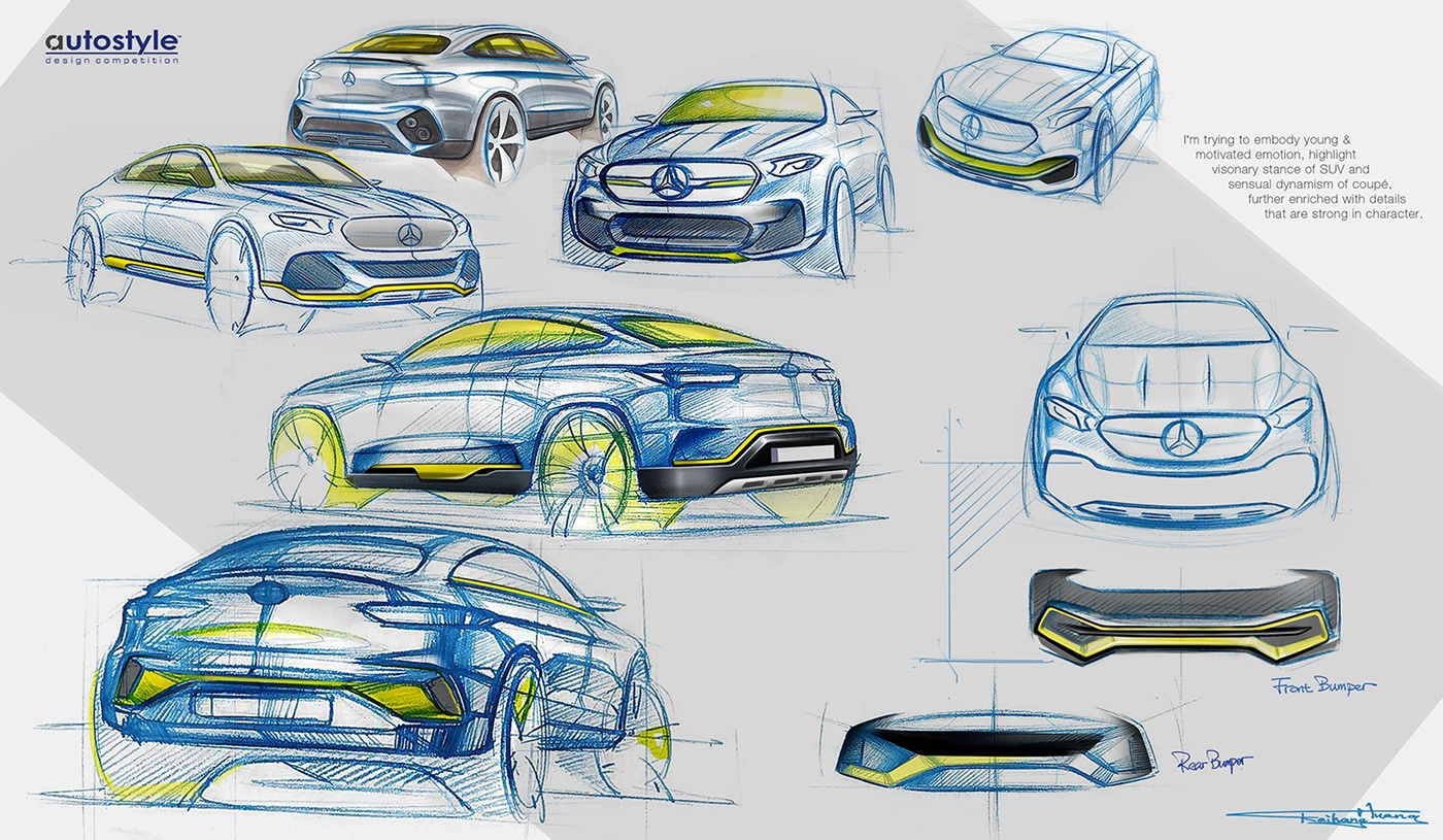 Design Competition，automobile，two thousand and sixteen，works，