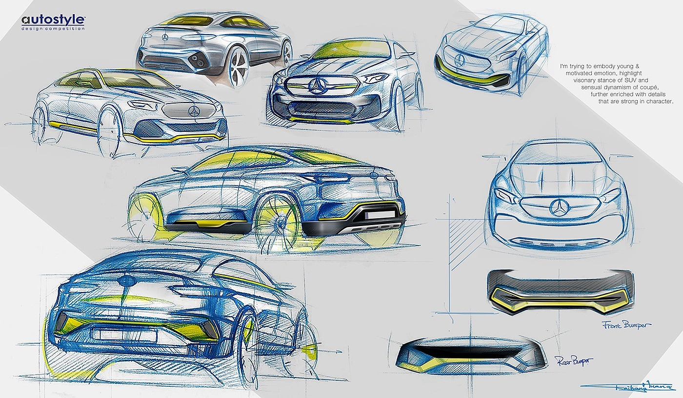 Design Competition，automobile，two thousand and sixteen，works，