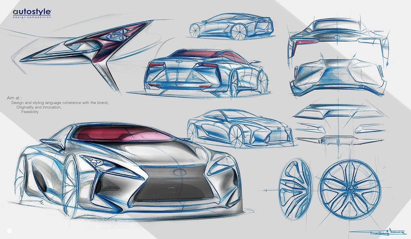Design Competition，automobile，two thousand and sixteen，works，