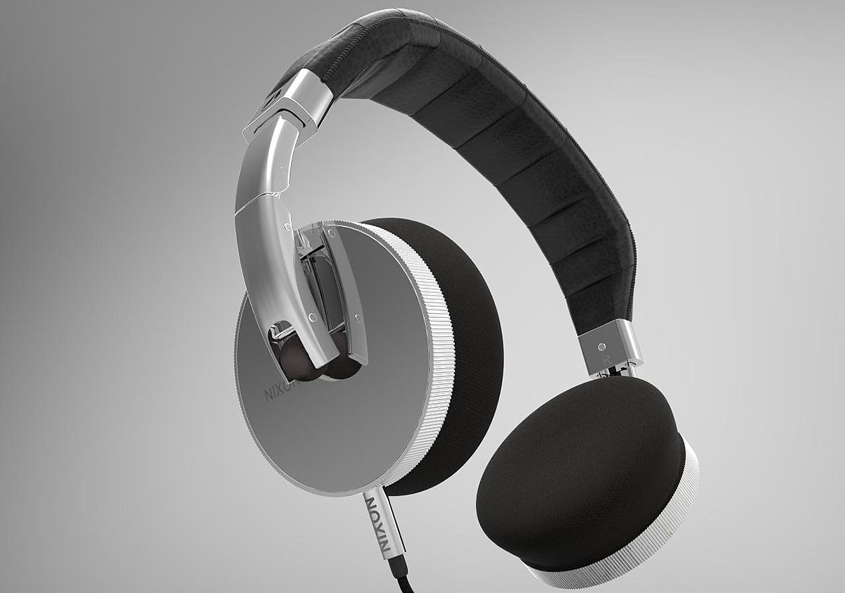 Silver Black，nixon，headset，modeling，