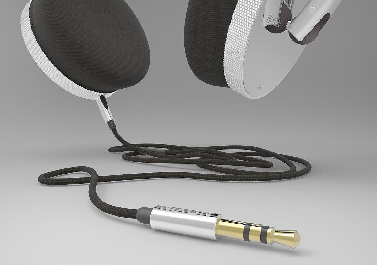 Silver Black，nixon，headset，modeling，