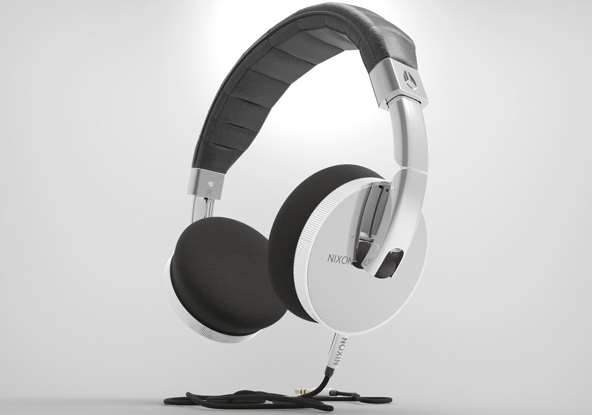 Silver Black，nixon，headset，modeling，