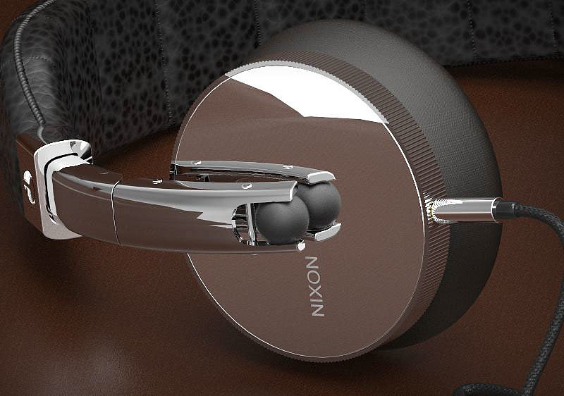 Silver Black，nixon，headset，modeling，