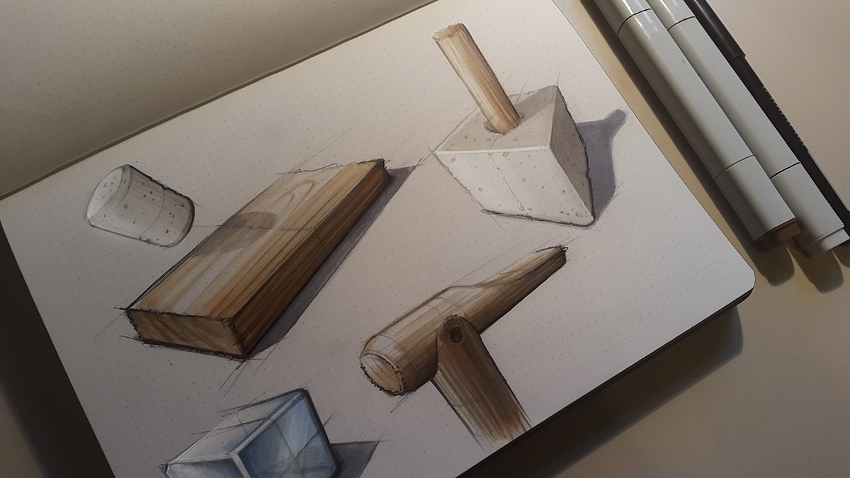 Material performance，Hand drawn，Little picture book of the great God，