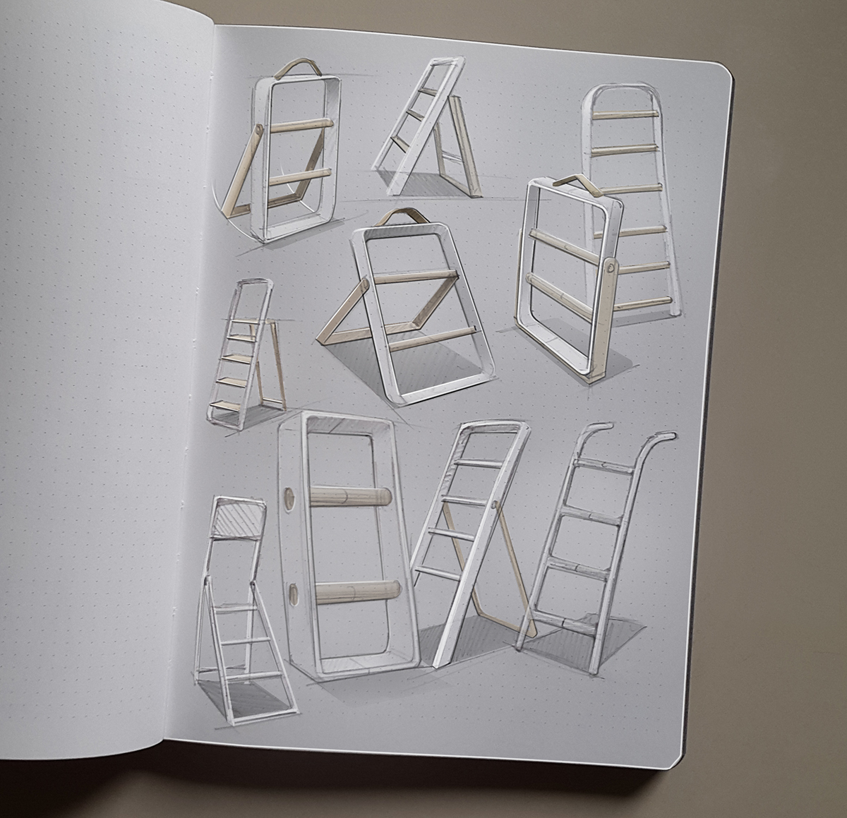 Material performance，Hand drawn，Little picture book of the great God，