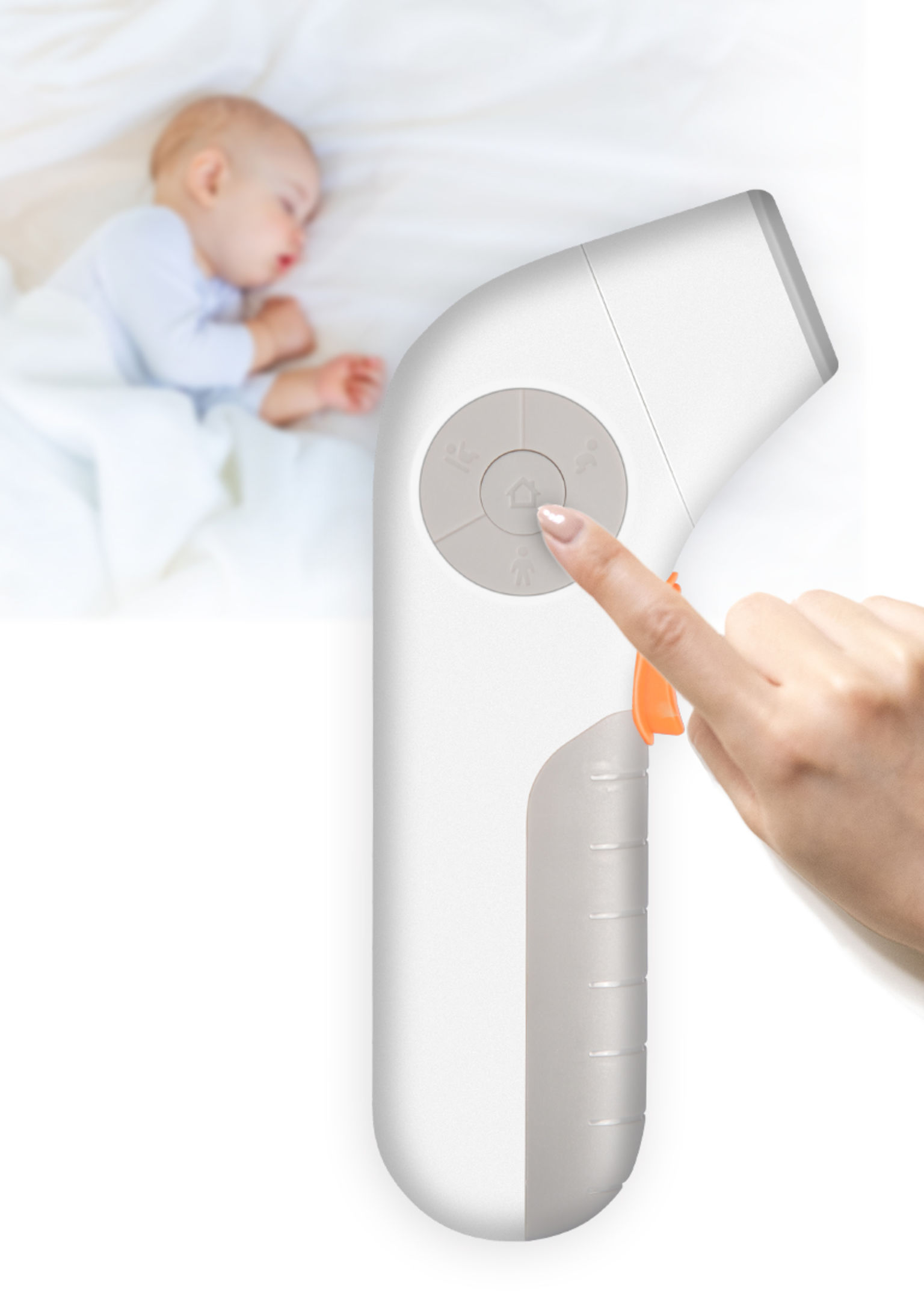 2021 red dot product design award，PIGGY，infrared，thermodetector，Ear temperature gun，thermometer，