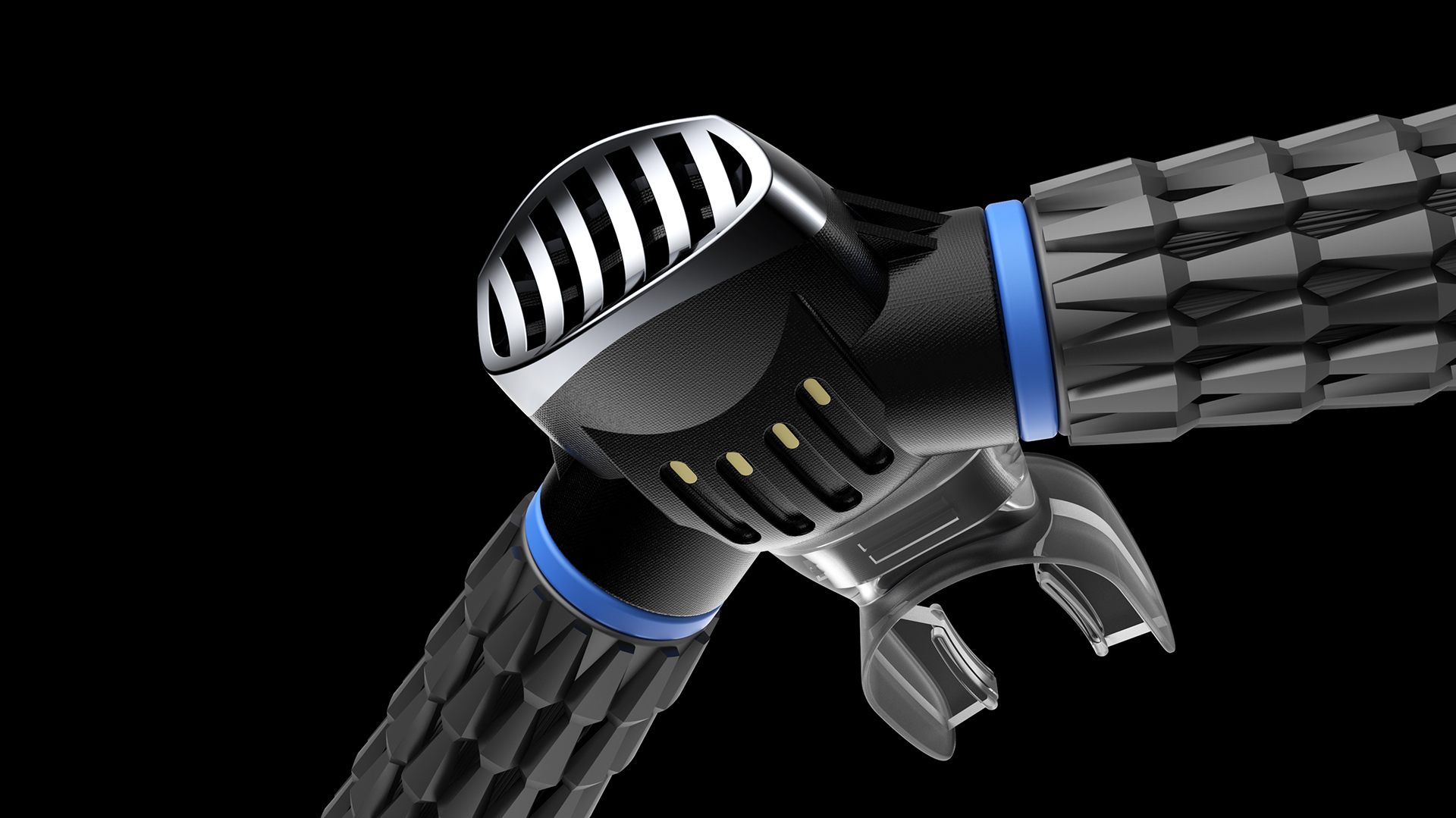 TRITON，Underwater oxygen respirator，Water lung，portable，conceptual design，MYTHOS，