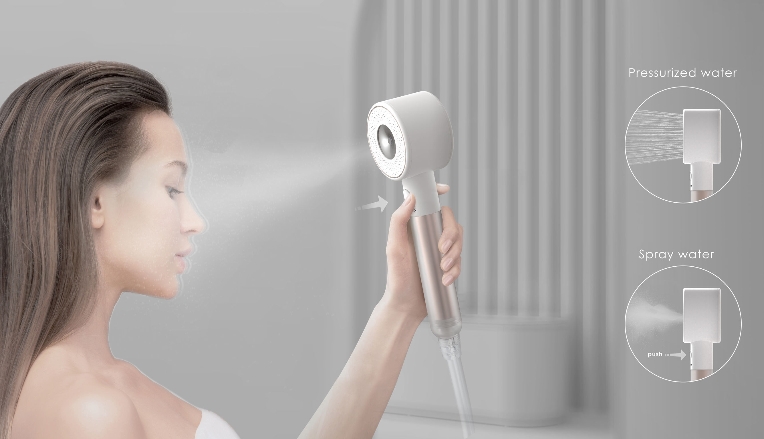 i ON-nano，Shower，Sanitary ware，2021 red dot product design award，