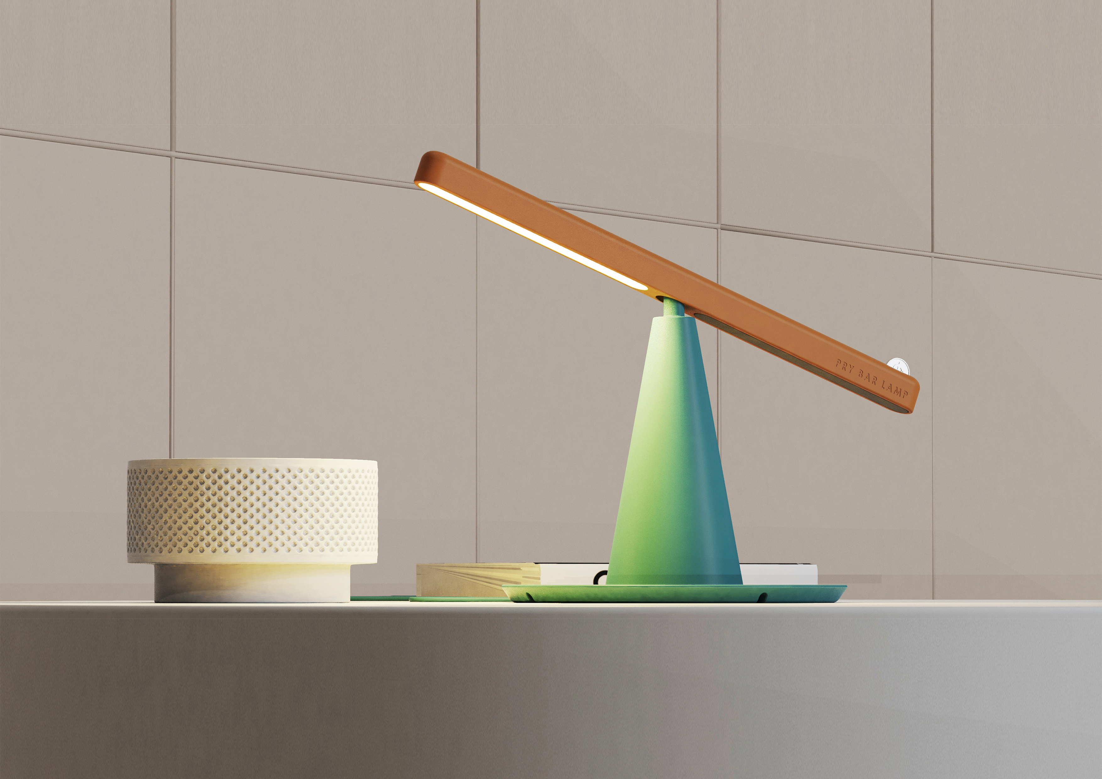 lamp，Desk lamp，originality，Seesaw，Coin，