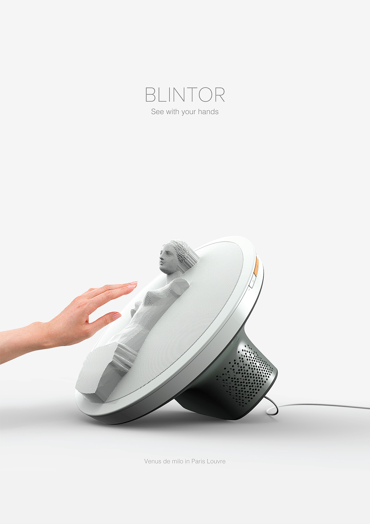 monitor，touch，visually impaired ，