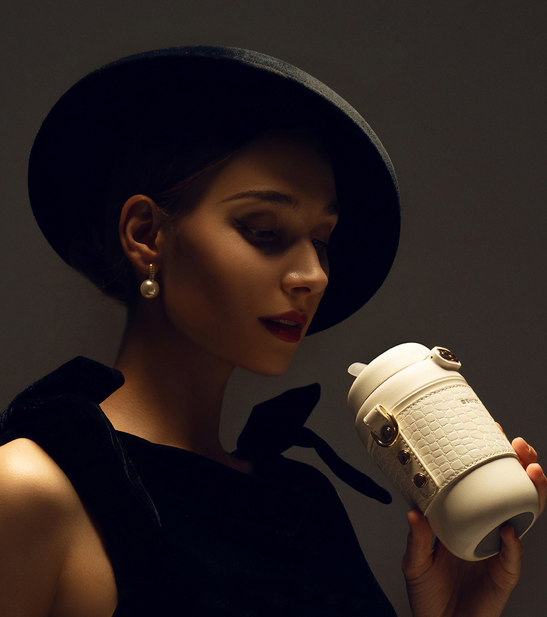 Straw cup，tide，young，fashion，female sex，Sense of accessories，