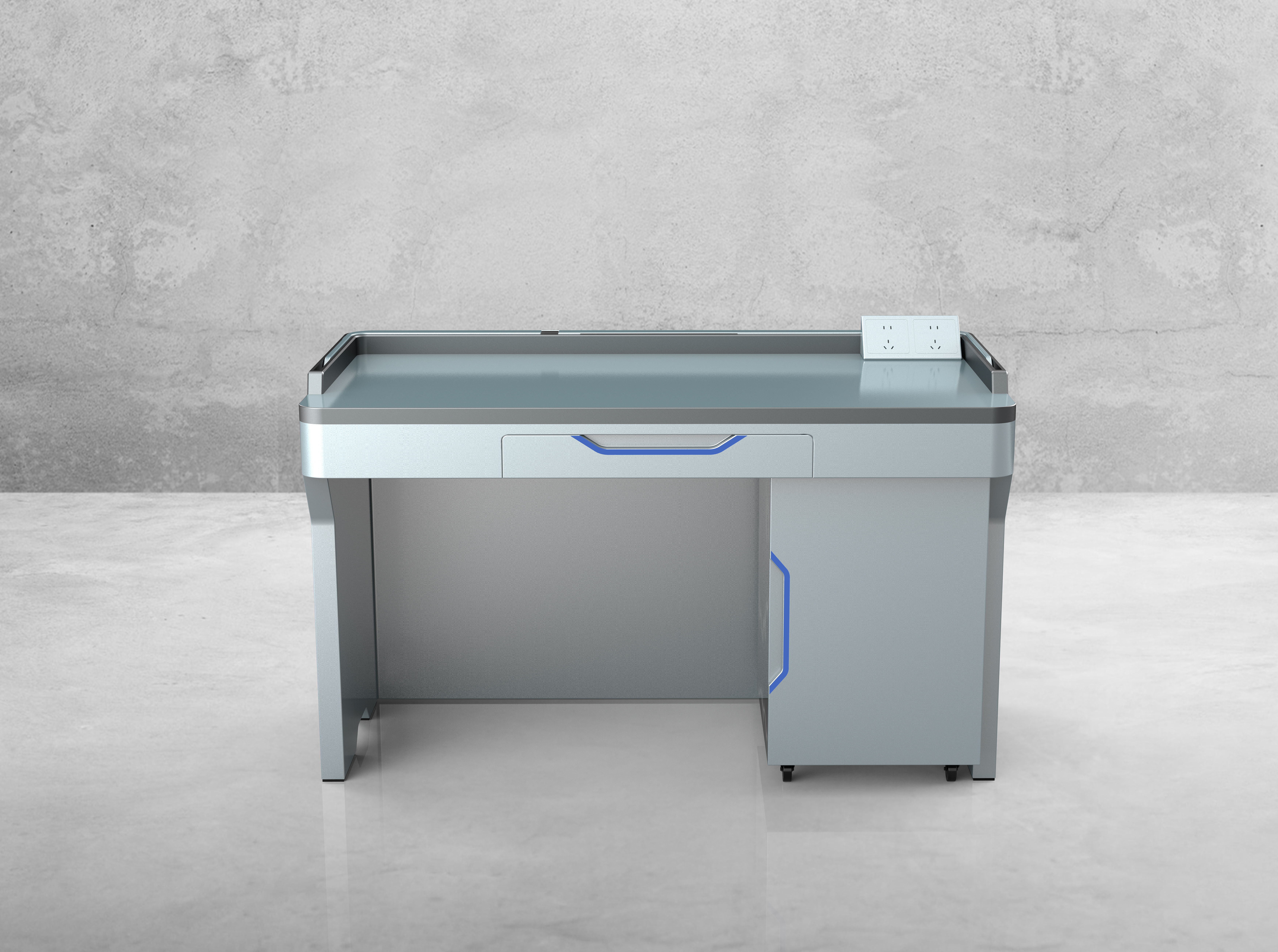 Laboratory desk, liftable，