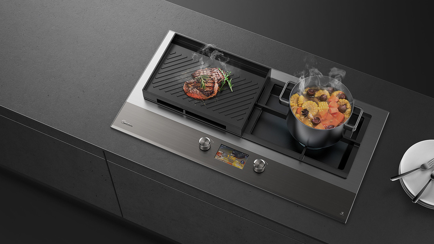 Intelligent cooking appliance，Kitchen appliances，Kitchen utensils，2021 red dot product design award，
