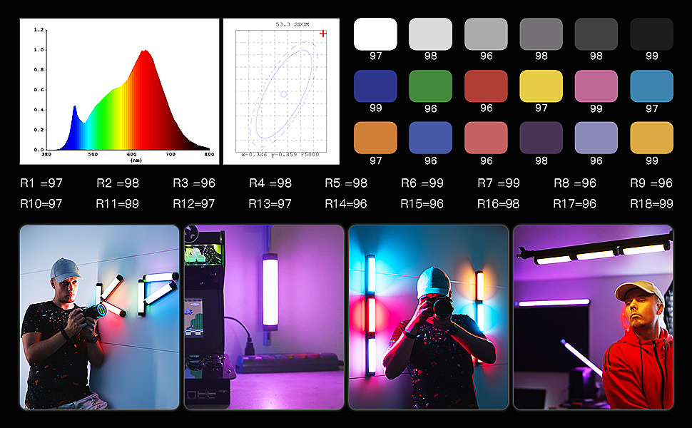 Photographic lamp，Portable lamp，Led fill light，Small portable，Photographic equipment，RGB fill light，Video light，