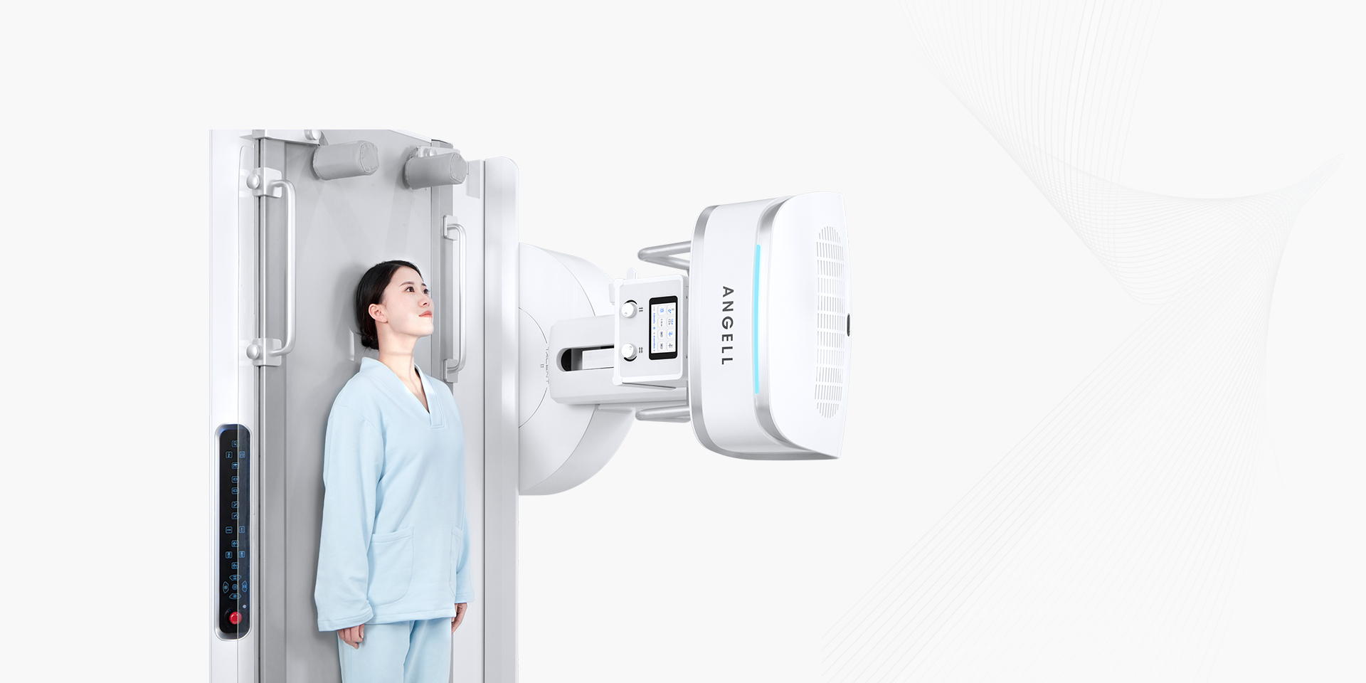 X-ray，medical care，multi-function，2021 red dot product design award，